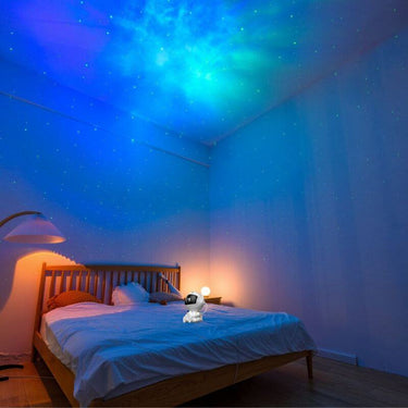 veilleuse projecteur galaxie bébé astronaute